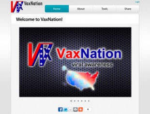 Screen shot of VaxNation