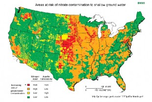 Nitrates map USGS Wong catalyst