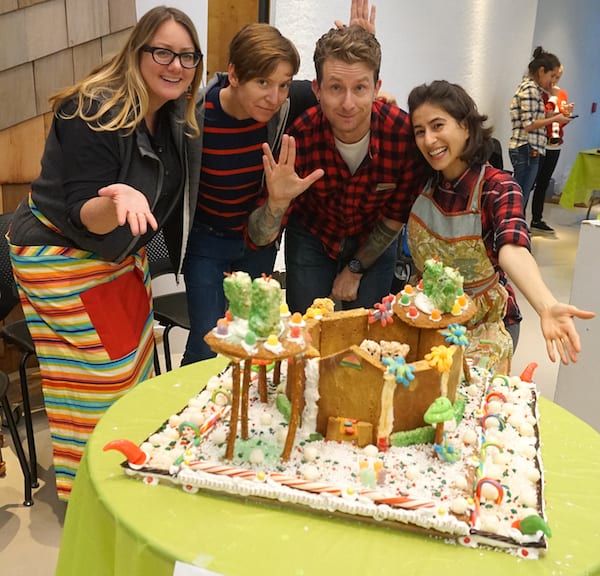 Team VADA gingerbread house