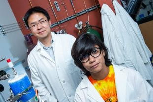 Rice University geochemists Laurence Yeung and Asmita Banerjee