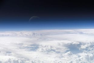 Earth's atmosphere as seen from the International Space Station July 20, 2006