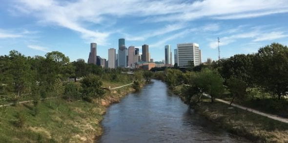 Houston's status as the energy capital of the world, as well as its exposure to extreme flooding events in recent years, makes it a prime location for environmental studies, according to Rice University researchers. Photo by LithiumAneurym/Wikipedia