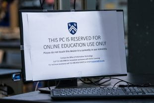 OIT provisioned more than 350 campus computers for remote connections to allow students to continue specialized classes online.