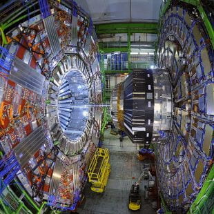 The Compact Muon Solenoid experiment at the European Organization for Nuclear Research's Large Hadron Collider. (Photo courtesy of CERN)